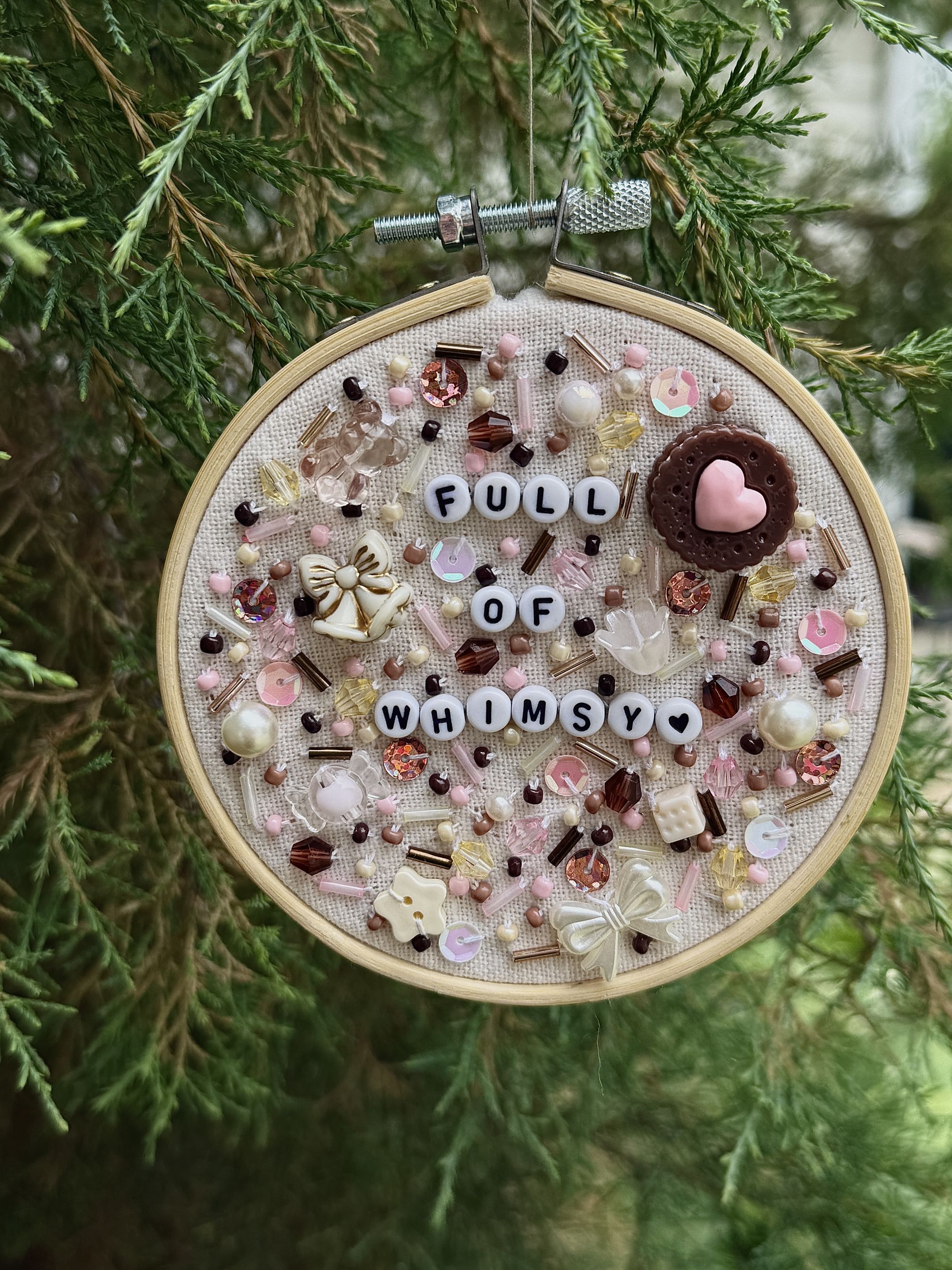 full of whimsy beaded embroidery