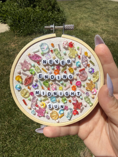 zara larsson midnight sun beaded embroidery